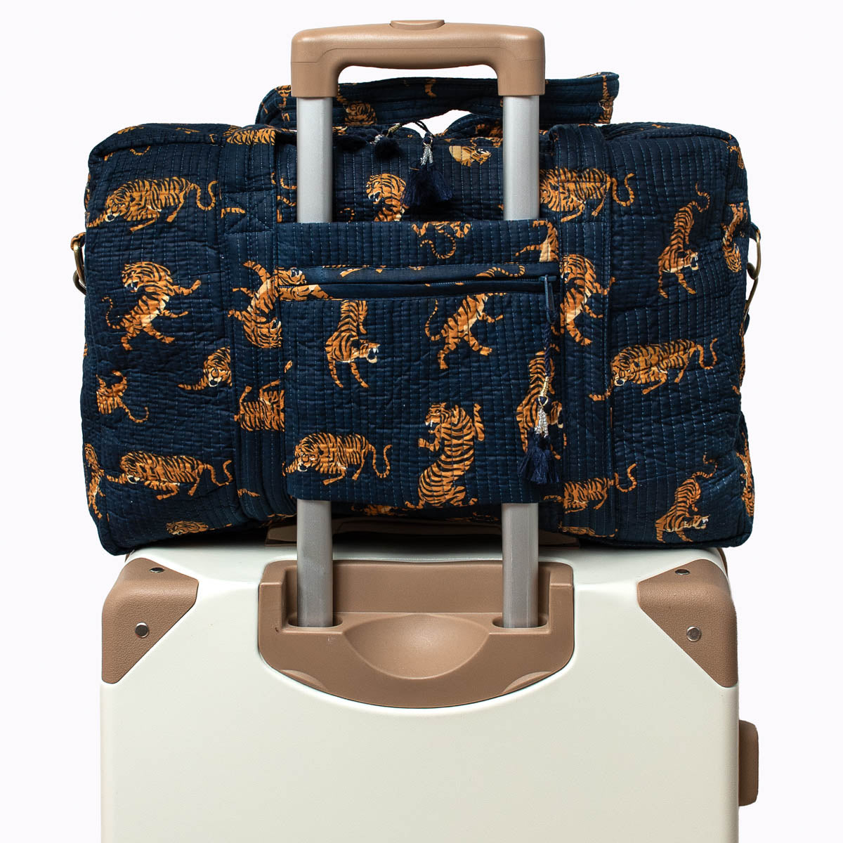 Große Reisetasche " Dark Roy" dunkelblau