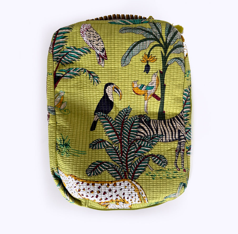 14 Zoll Handgemachte Laptoptasche "Juicy Jungle"