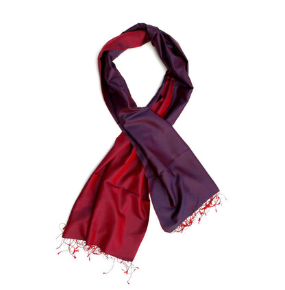 XL silk scarf "SILINA" 