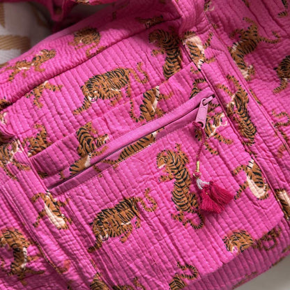 Große Reisetasche "Electric Tigress 2"