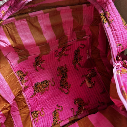 Große Reisetasche "Electric Tigress 2"
