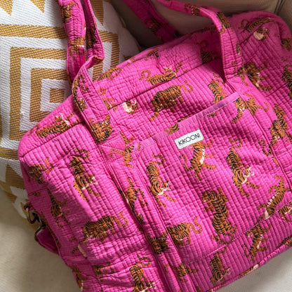 Große Reisetasche "Electric Tigress 2"