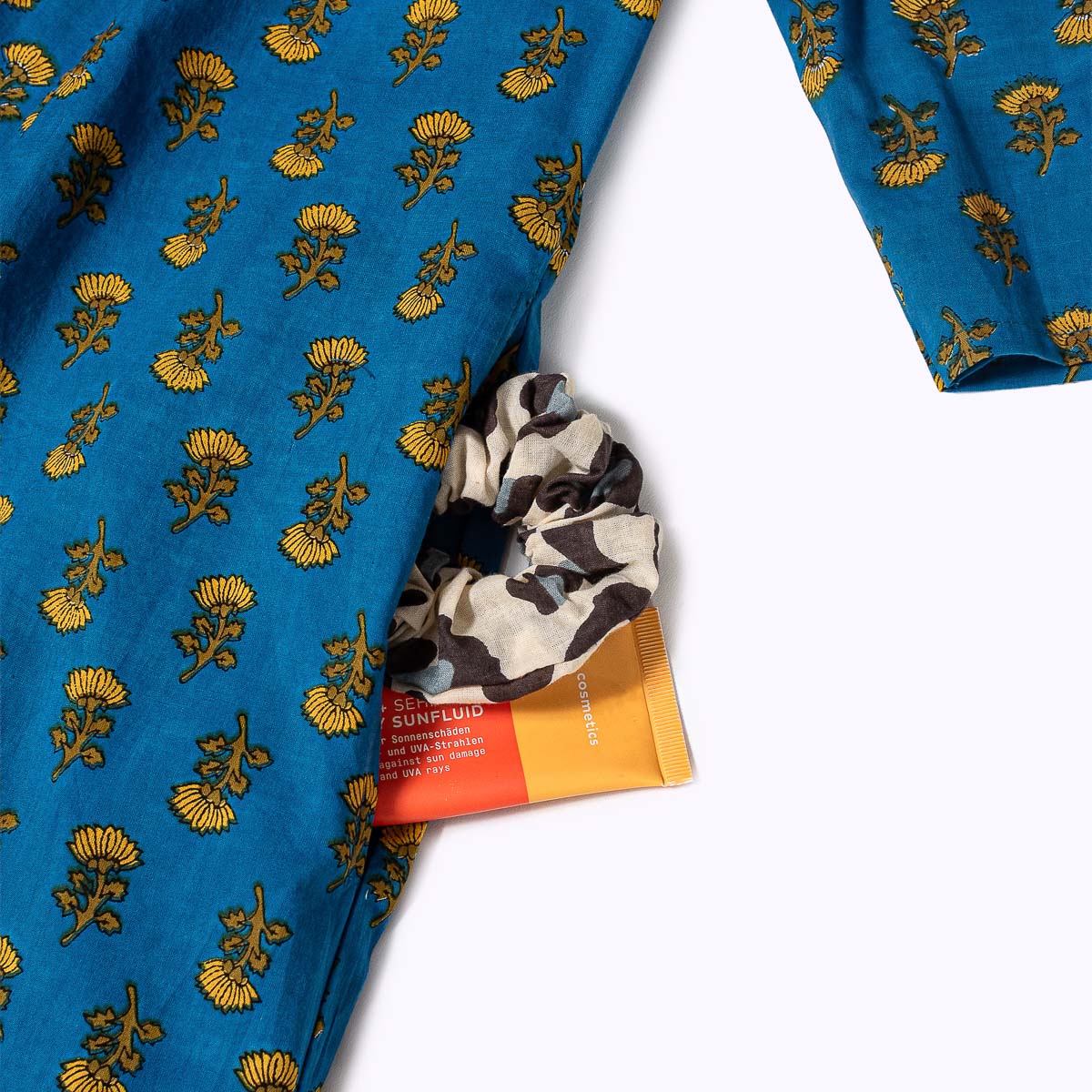 The Easy Dress "Blue Blossom"