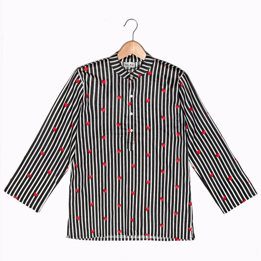 Unisex Sommer Shirt "Love Edition black"  – 100% Baumwolle