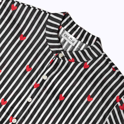 Unisex Sommer Shirt "Love Edition black"  – 100% Baumwolle
