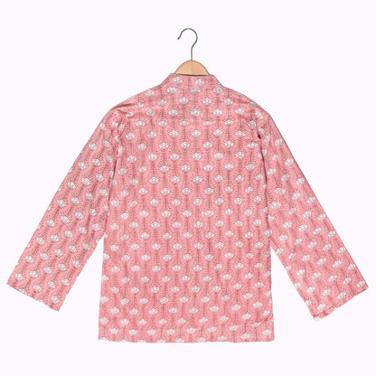 Unisex Sommer Shirt "Soft Rose"  – 100% Baumwolle