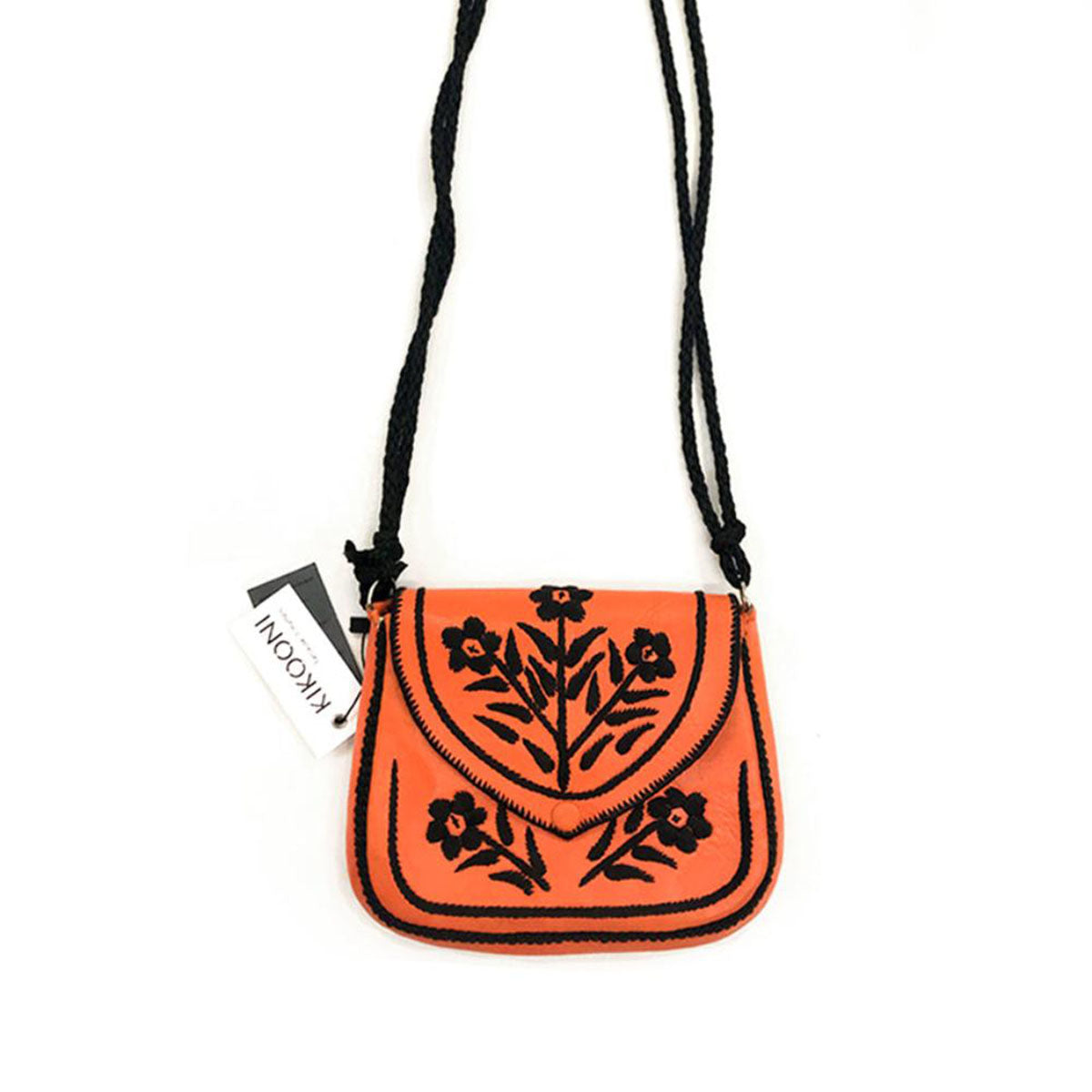 Berber shoulder bag "vibrant orange"