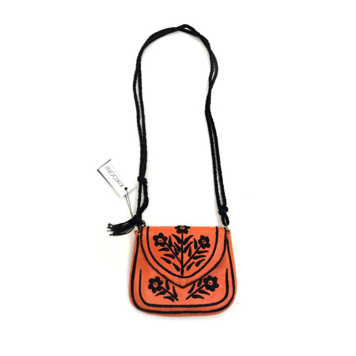 Berber shoulder bag "vibrant orange"