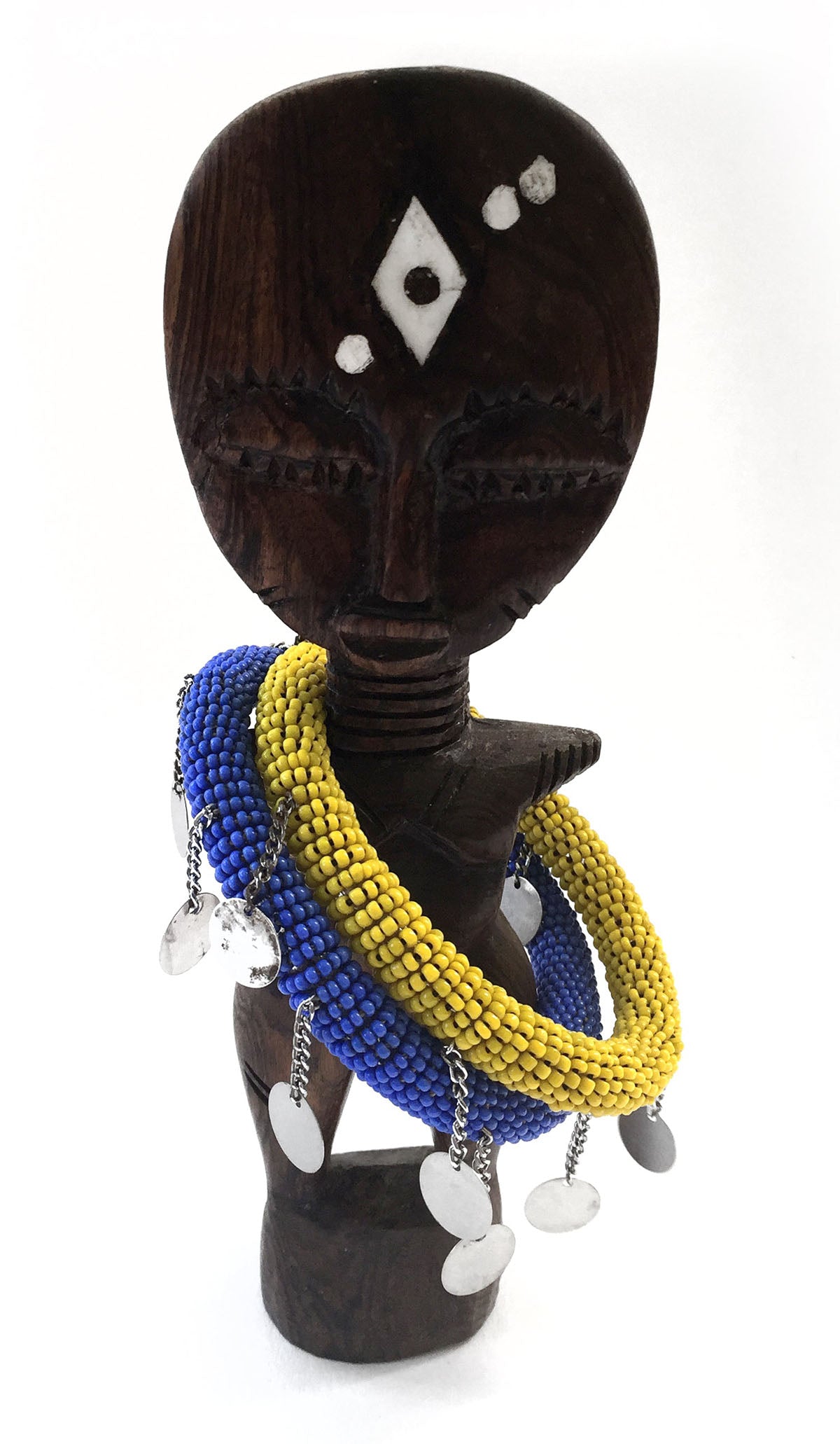 Maasai "Dangle Bangle" - gelb