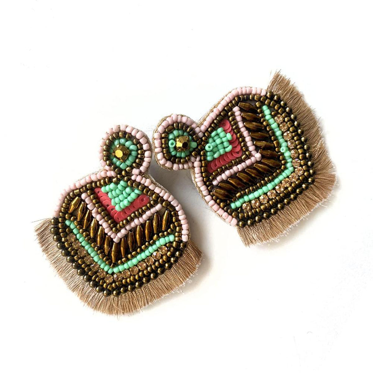 Handmade earrings "Indian dreams" 