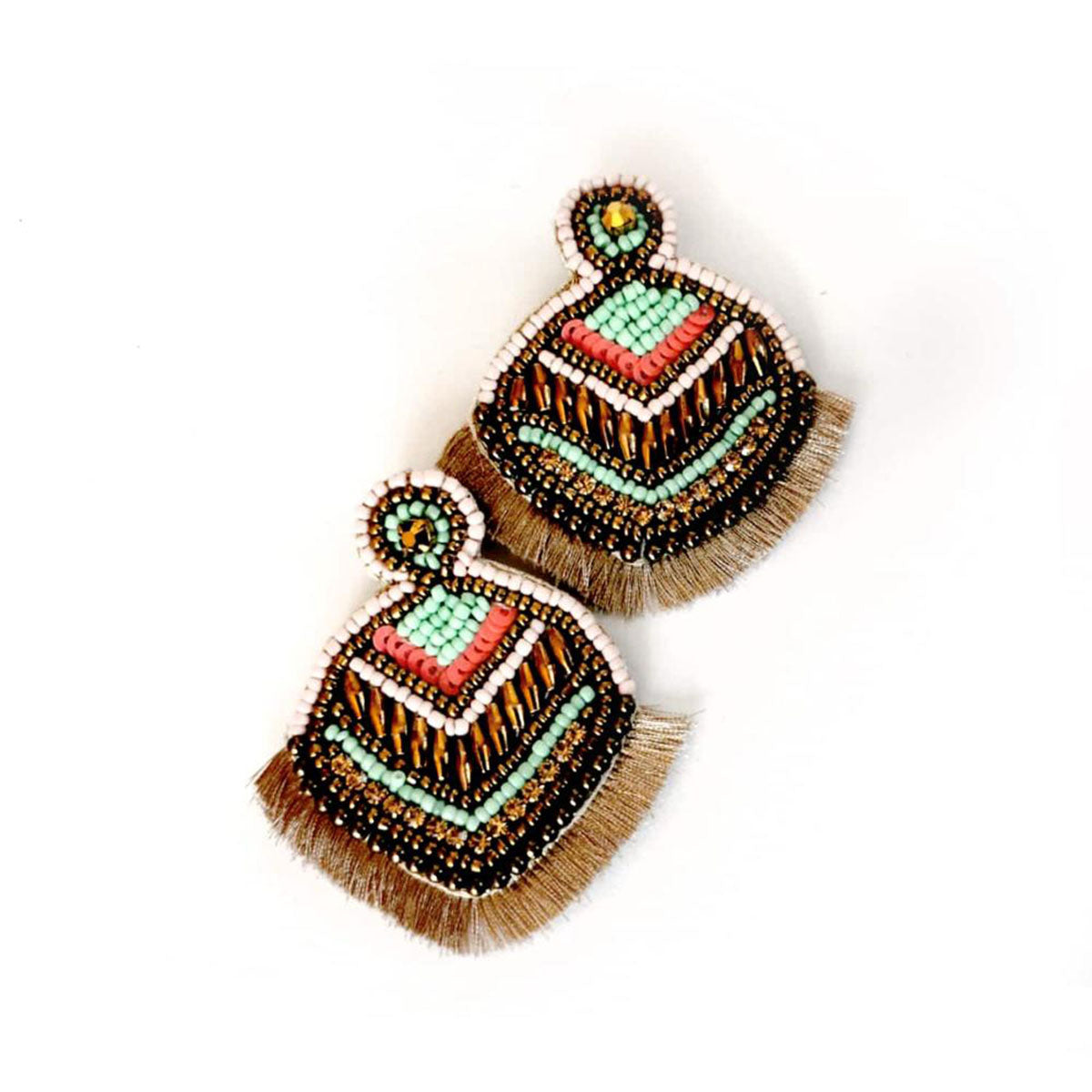 Handmade earrings "Indian dreams" 