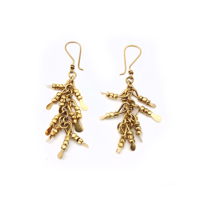 Earrings "Fringes" 