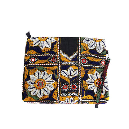 XL Clutch | Shoulder bag"Folkloric Flower"