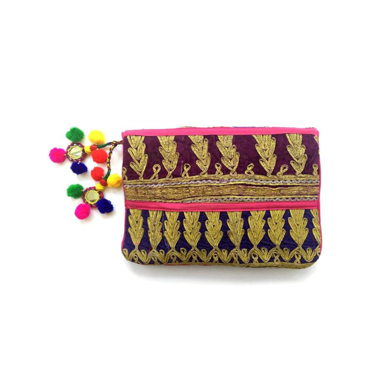 einzigartige XL Clutch "Jaipura"