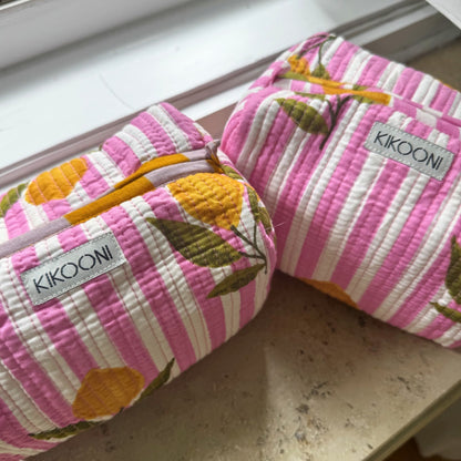 kleine Kosmetiktasche  "Cheeky Lemon"
