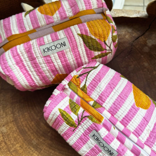 kleine Kosmetiktasche  "Cheeky Lemon"