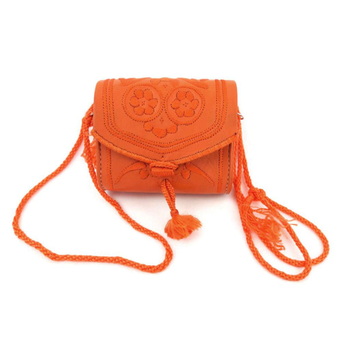 Berber shoulder bag "Orange in Orange"