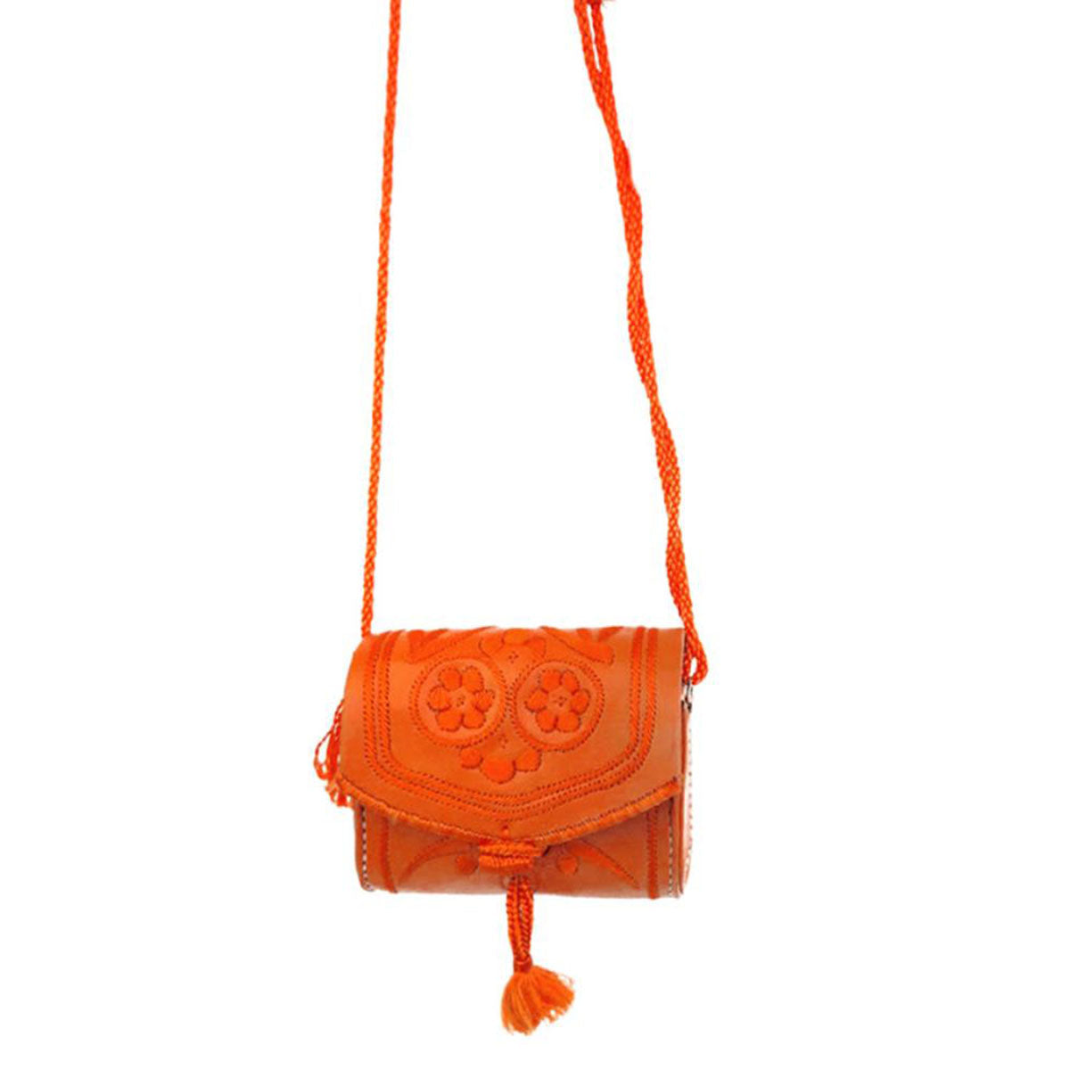 Berber shoulder bag "Orange in Orange"