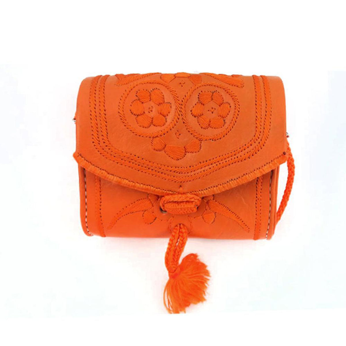 Berber shoulder bag "Orange in Orange"