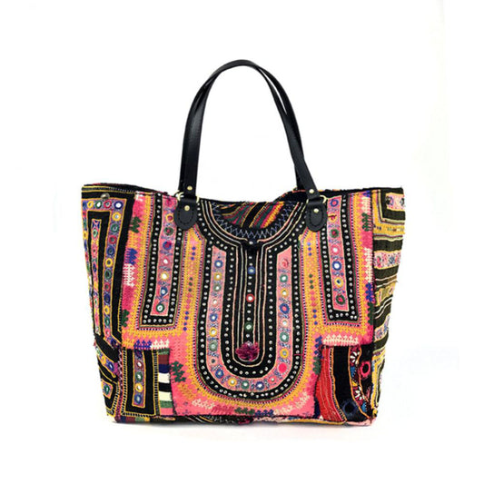 Banjara bag and XL shopper "PINK LOVE"