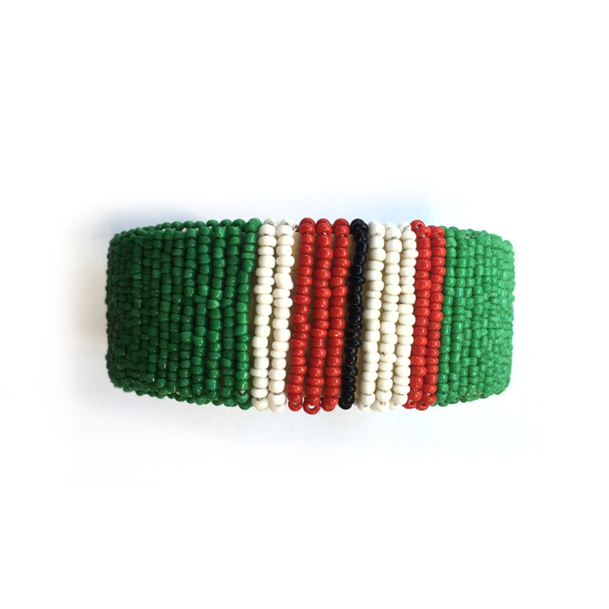 Maasai Bangle "Stand Together" - Green 