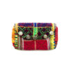 handcrafted colorful clutch from india